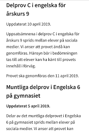Facit till nationella proven har försvunnit spårlöst. Hamid On Twitter Nationella Prov I Engelska Har Lackt Via Sociala Sociala Medier Episod 48
