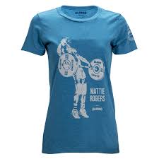 Eleiko Mattie Rogers T Shirt Teal Women S Eleiko Sport Usa Mattie Rogers Shirts Olympic Weightlifting Women