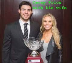 Habs goaltender carey price and his wife angela have welcomed their first child into the world. Carey Price Hockey Stats Age Wife Contract Family