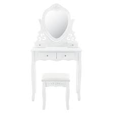 Hier finden sie frisiertische, schminktische weiß, schminktische mit spiegel u.v.m. Schminktisch Julia Weiss Mit Herz Spiegel Und Hocker Juskys