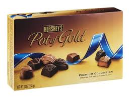 Hershey's pot of gold 10 oz box $5 (sale thru 12/17) use the 20% off hershey's pot of gold cartwheel offer (exp. Hershey S Pot Of Gold Premium Collection Candy Hy Vee Aisles Online Grocery Shopping