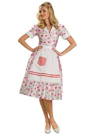50s Housewife Costume Housewife Dress Housewife Costume 50s Housewife Dress