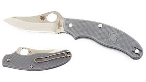 Their current kitchen knives combine all the distinctive. Spyderco Uk Penknife 3 Plain Drop Point Blade Gray Frn Handles Knifecenter C94pgy3 Discontinued