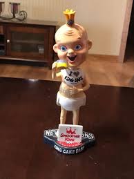 The mascot shows up at pelicans games and around the city throughout this festival. New Orleans Pelicans King Cake Baby Mascot Bobblehead Limited 1859512287