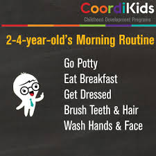 try a great daily routine for kids 5 easy peasy adhd