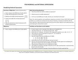 Find the least common denominator (lcd). Polynomial And Rational Expressions