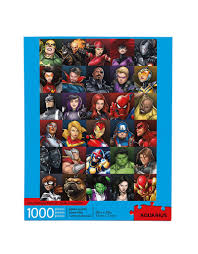 Whether the skill level is as a beginner or something more advanced, they're an ideal way to pass the time when you have nothing else to do like waiting in an airport, sitting in your car or as a means to. Marvel Heroes 1000 Piece Puzzle Zia Comics