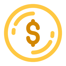 Free Coin Png Svg Icon Coin Icon Social Media Icons Free Icon