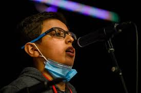 IU Bee spelling bee at the Monroe County Public Library