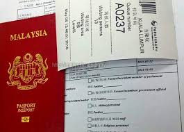 If the applicant's place of collection of documents is a place other than mumbai, an additional courier fee of rs 700 will be applicable. Travel Visa Guide Information For Malaysians Resort In Asia