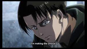 Give Up On Your Dream And Die Levi Ackerman Attack On Titan Season 1 Episode 4 Youtube This took me a couple hours and my necks hurting. give up on your dream and die levi