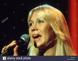 Agnetha's father opened a door that would eventually lead to stardom. Abba Agnetha Faltskog Uber 1979 Stockfotografie Alamy