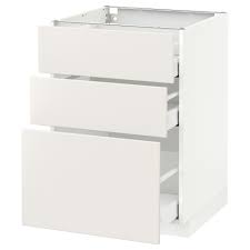 Metod Maximera Weiss Unterschrank Mit 3 Schubladen Frame Colour In 2019 Unterschrank Schrank Und Kuchenschrank