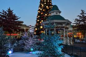 Town Square Winter Wonderland Magical Christmas Disneyland Paris Disneyland