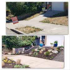 You Know I Had To Do It To Em Blank From Blank Slate To Beautiful Landscape In 2020 Backyard Makeover Landscape Projects Backyard