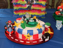 For my oldest son's 7th birthday, he wanted a mario kart party. Mario Kart Wii Birthday Party Ideas Photo 1 Of 13 Catch My Party