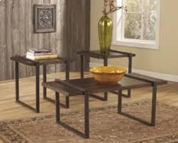 T16413 In By Ashley Furniture In Wichita Ks Occasional Table Set 3 Cn Coffee Table Marble Coffee Table Set Marble Coffee Table