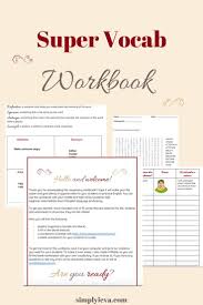 Free Vocabulary Workbook For Esl Students Vocabulary Workbooks Workbook Vocabulary