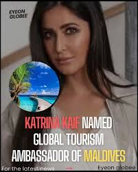Katrina Kaif has been named as the global brand ambassador for Maldives  tourism, the island nation's marketing and public relations department  announced in its latest statement. . . #india #news #explore