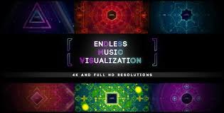 Download Free Endless Music Visualization 4k Project 4k Audio React Music Visualization Visualisation Project Abstract