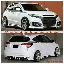 Honda Hrv Upgrade With Noblesse Bodykit Bumper Depan Add On Belakang Sideskirts Bahan Plastic Abs 3 5 Jt Tanpa Cat 083849998989 Bodykithon Honda Hrv Hrv Honda