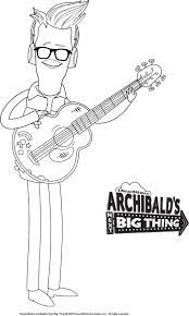 When a child is 2 years old he can easily color pictures with small details. Coloring Sheet Archibald S Next Big Thing Dreamworks Animation Dreamworks Coloring Pages