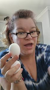 I tried #jamminwithjo72 #eggs #egg #airfryer #tiktokmademedoit