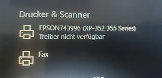 Der drucker gilt nicht als fester bestandteil eines computers sondern wird als zusatzgerät angesehen. Treiber Am Epson Nicht Verfugbar Computer Technik Technologie