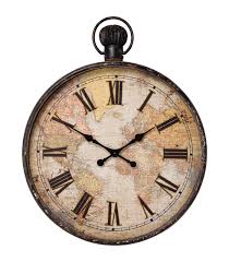 La app de reloj combina todas las funciones que necesitas en un paquete simple y atractivo. Reloj De Pared Vintage Kare Design Reloj De Pared European Map 96cm Joy Of Living