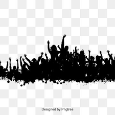 Diseno De Material De Silueta De Multitud Bailando Simple Silueta Multitud Png Y Psd Para Descargar Gratis Pngtree Plantillas De Poster Diseno De Materiales Siluetas