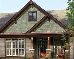 Shutters and doors were dark green or black. 41 A Green House Black Trim Ideas House Exterior Exterior House Colors House Colors