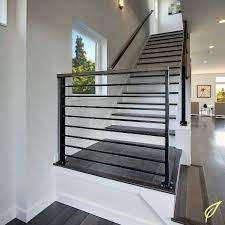 A handrail, a filling, also called baluster, a smooth low (optional). Top 70 Best Stair Railing Ideas Indoor Staircase Designs
