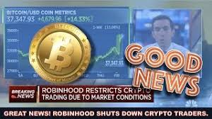 Robinhood allows everyone to try their hand at the market. Why Robinhood Shutting Down Bitcoin Crypto Trading Is The Best News Ever Voyager Down Again Youtube