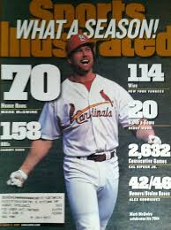 Mark Mcgwire Broke Roger Maris Home Run Record In 1998 And It Was Later Broke By Barr St Louis Cardinals Baseball Sports Illustrated Sports Illustrated Covers