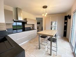 Cuisine moderne bois gris clair. Cuisine Entre Gris Clair Et Gris Fonce Cuisines Design Cuisine Moderne Cuisine Noire