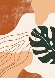 Color Block Shapes Art Print Green Palm Leaf Wall Art Etsy Cute Patterns Wallpaper Phone Wallpaper Patterns Abstract