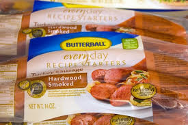 The butterball hardwood smoked turkey sausage gives you plenty of protein to go along with the rice and vegetables. Butterball Turketarian S Unite