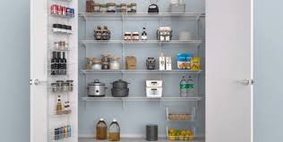 H chrome metal cube storage bin. Kitchen Organization