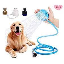 Rysd Mt Pet Shower Sprayer Pet Bathing Tool Cleaning Gloves Washer Dogs Hair Remover Grooming With 8 2 Foot Hose And 3 Hose A Dog Shower Dog Grooming Dog Hair