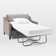Folds out to create a bed. Paidge Chair And A Half Twin Sleeper