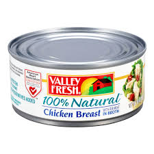How much is a 3 oz chicken breast? Valley Fresh 100 Natural Canned Chicken Breast With Rib Meat In Broth 10 Ounce Caja Usa