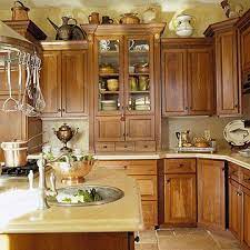 The drawback of a bank of natural wood cabinets is that it can create an intimidating wall of one color. 18 Charming French Country Decorating Ideas For Every Room Country Kitchen Designs French Country Kitchens Country Style Kitchen