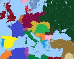 europe 1914 haritalar antika haritalar