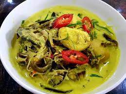 Masak hingga ayam empuk dan air habis. Resepi Jantung Pisang Masak Lemak Cili Api Ayam Resepi My