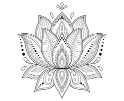 Cette fleur est un symbole très puissant de l'orient, le bouddhisme, l'inde ancienne, l'égypte, la chine. 1001 Idees De Tatouage Fleur De Lotus Et Son Symbolisme Lotus Flower Drawing Henna Drawings Lotus Flower Mandala