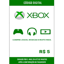Gift card de 5 reais google play. Cartao Xbox R 5 Reais Microsoft Br Brasil Gift Card Brasileiro Gcm Games