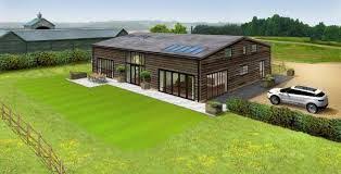 A steel frame barn's construction style sees steel columns anchored to a concrete foundation. Image Result For Steel Framed Barn Conversions Barn Conversion Metal Buildings House Plans