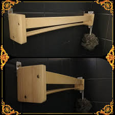 Diy Dusch Ablage Zzgl Rasierer Und Schwamm Towel Rack Towel Crafts