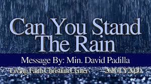 Can you stand the rain is a ballad by r&b/pop group new edition. Can You Stand The Rain Faithlife Sermons