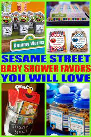 Sesame Street Baby Shower Favors Kid Bam Baby Shower Favors Baby Shower Party Planning Baby Shower Party Favors